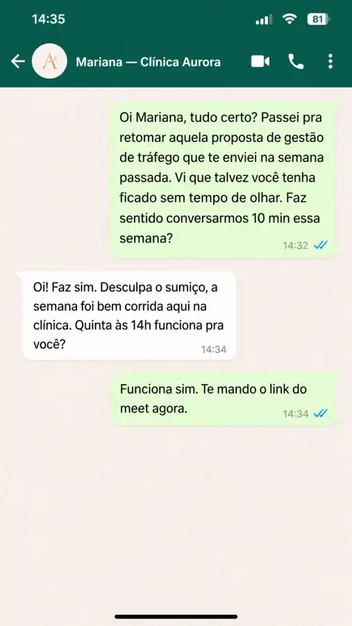 Depoimento de Marina sobre o Desbloqueio Comercial